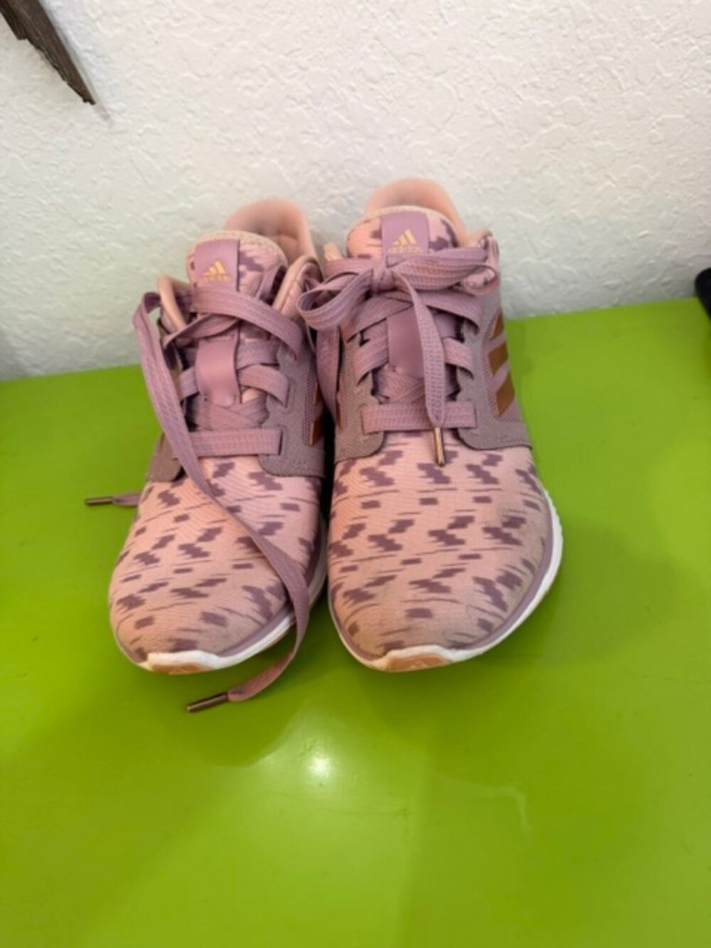Adidas Edge Lux 3 Women Mauve/Pink Sneakers Size 9